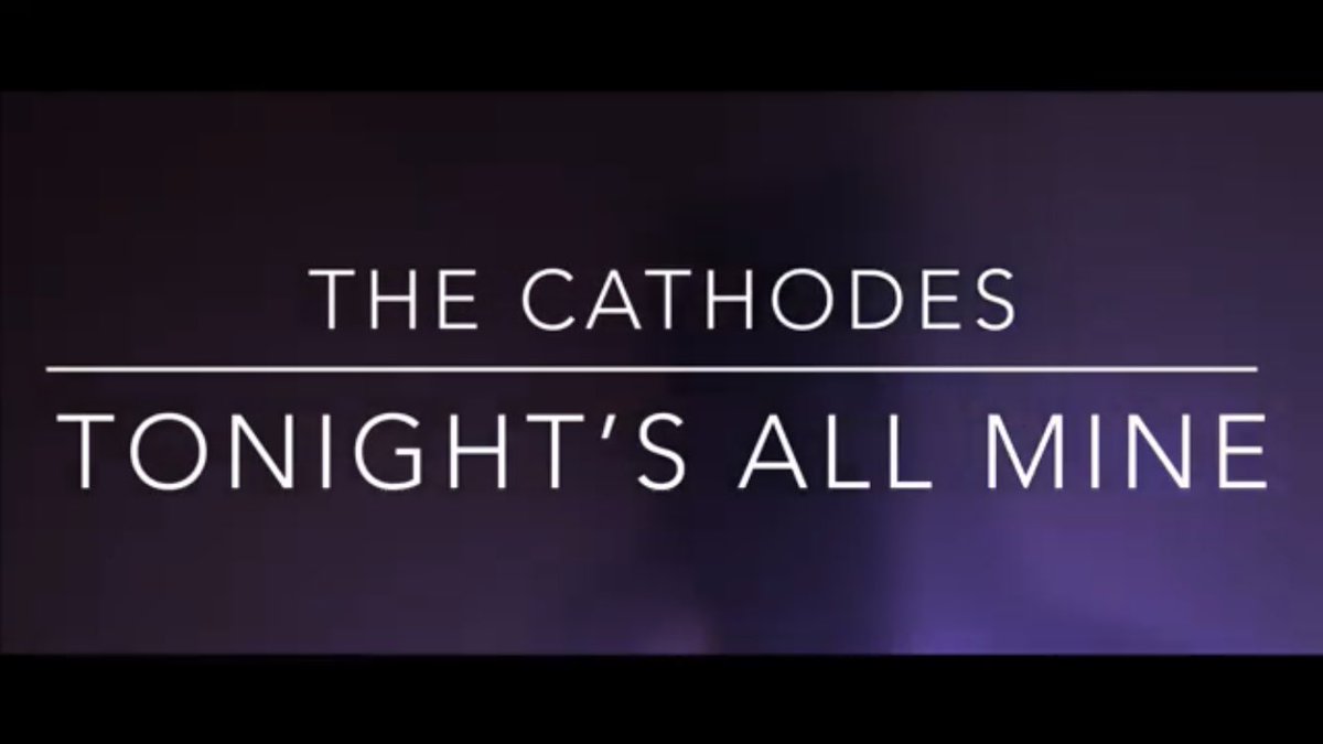 New video release from The Cathodes - “Tonight’s All Mine”. This is the last song on the “So Clear” album. There are no plans to release it as a single but it deserved a video. Hope you enjoy. youtu.be/zD-75MZqrFQ #music #video #HeritageChart #indieartist #synthersizermusic