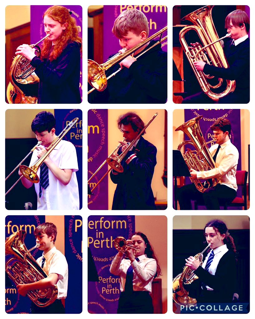 perthacademy's tweet photo. Our brass pupils had great success @PerformPerth this week as part of the brass band, school orchestra & as soloists!๐บ๐ท๐ต๐ถ
Well done to all involved! ๐๐ป๐๐ป๐๐ป
#TeamPA #RISE #Music #PerformInPerth
@pkcMusicService
Photo Credit: Andrew Mitchell https://t.co/Fl6bPF9wrt