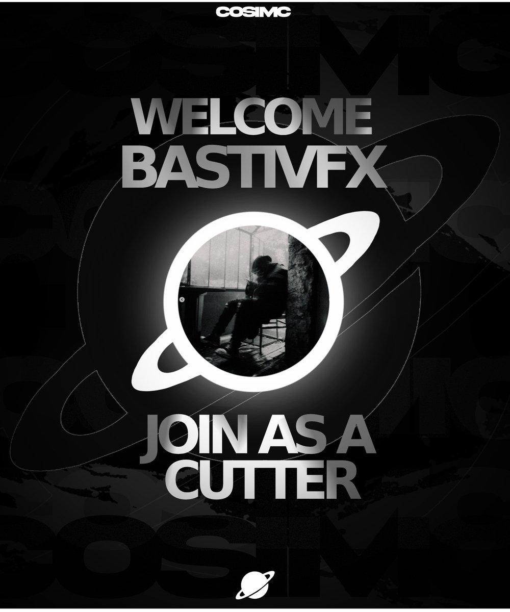 Wir haben einige aufregende Neuigkeiten,die wir gerne mit euch allen teilen möchten. Das Team von COSMIC hat gerade einen herausragenden neuen Cutter in seinen Reihen willkommen geheißen.🔥Wir begrüßen unseren neuen Cutter herzlich und freuen uns auf die Zusammenarbeit <a href="/BastiVFX/">BastiVFX</a>