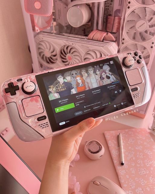 Maria_EX3's tweet image. Steam Deck or PC ? 😭