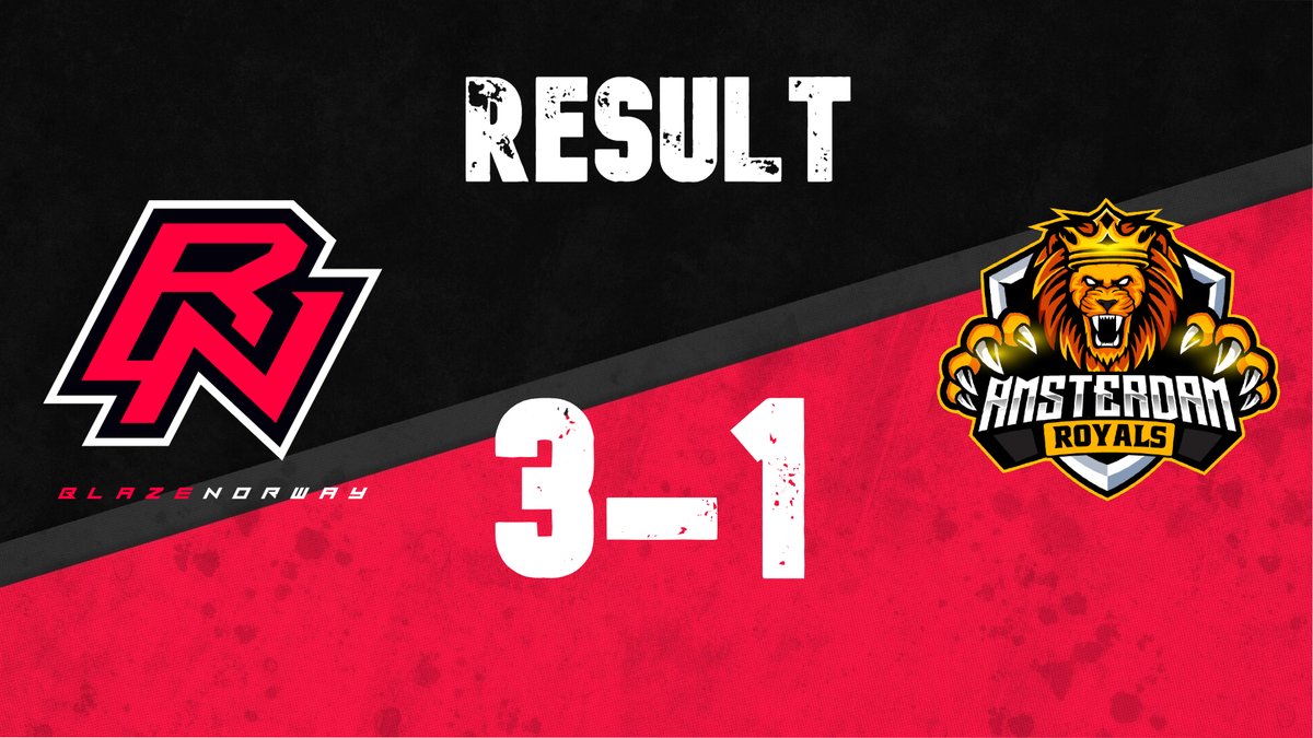Last nights result! GGs to <a href="/AmsterdamRoyals/">Amsterdam Royals</a>