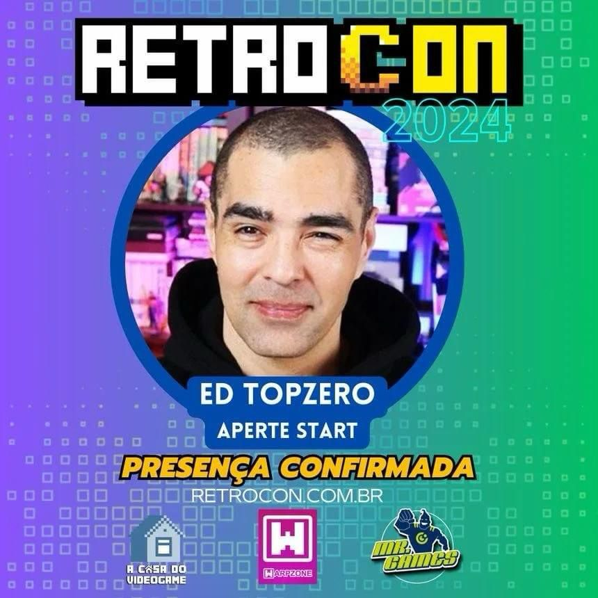 edtopzero's tweet photo. Pensa em um cara feliz ❤ Retrocon é um evento maravilhoso, e é uma honra participar. Corram para comprar os ingressos que para esgotar é rapidão! https://t.co/LZDWMCwmo8