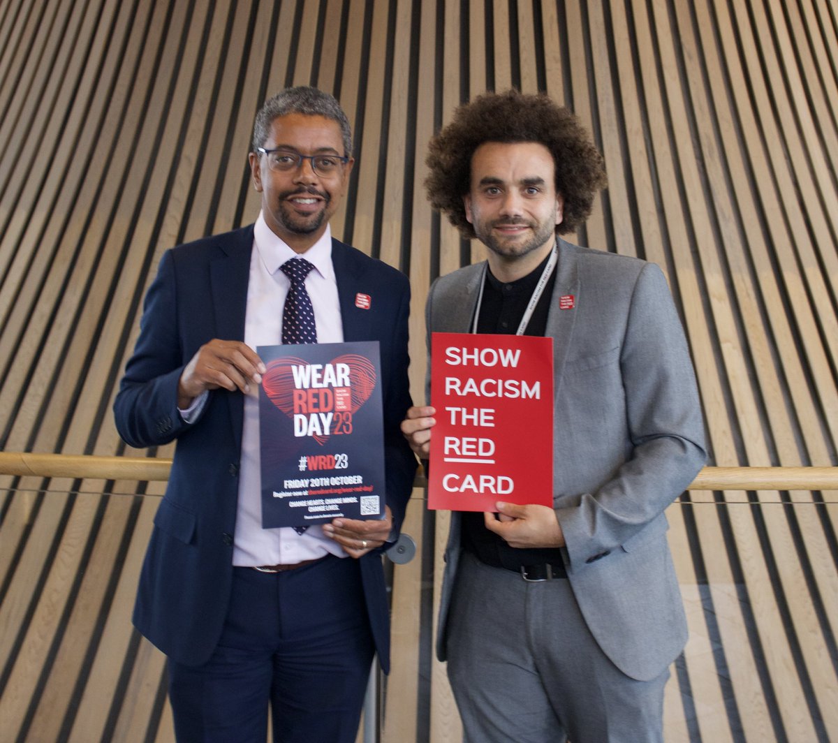 Congratulations @vaughangething on being elected as leader of @WelshLabour. Vaughan has been a supporter of @theredcardwales for many years, we’re looking forward to continuing to work closely with @WelshGovernment on their vision of an anti-racist nation. #ShowRacismtheRedCard