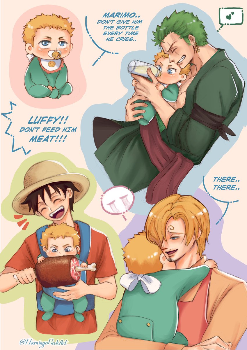 FlamingoPinkArt's tweet photo. Reposting my Zosan family AU 👀
#zosan #zosanfamily https://t.co/kUzJUT1905