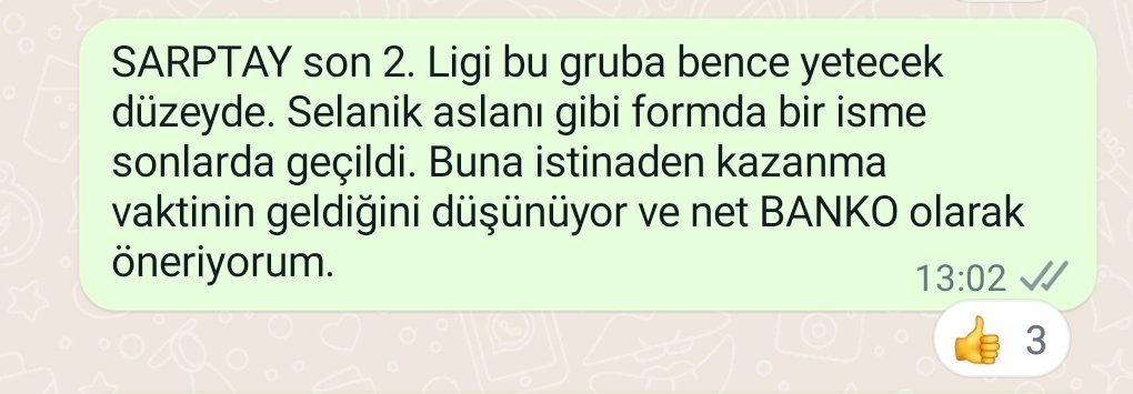 Yanıltmadı yanılmadık.. 💯💯😎↩️🎯
<a href="/senolozgenc/">KRALIN BANKOSU</a>