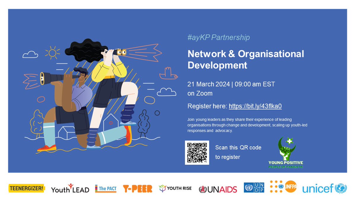 YPlusPakistan's tweet photo. Join young key population leaders on 21/3 at 9am EST to learn about how their organisations and grown and developed over the years and their key takeaways for sustainability. Register here:
https://t.co/5WRxWF6cVE https://t.co/egLHXMi2aR