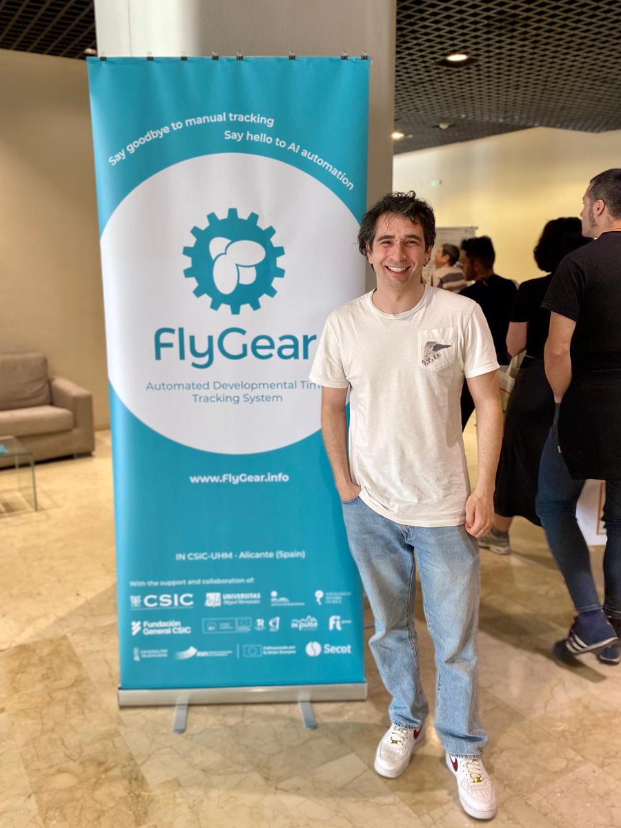 Thrilled to be part of #DrosoSpain2024 with flyGear! A huge shoutout to @Morante_Lab, @sanchezalcaniz, and all the incredible organizers for orchestrating such a remarkable conference. Your efforts have truly made this event a success. #Gratitude #ScienceCommunity