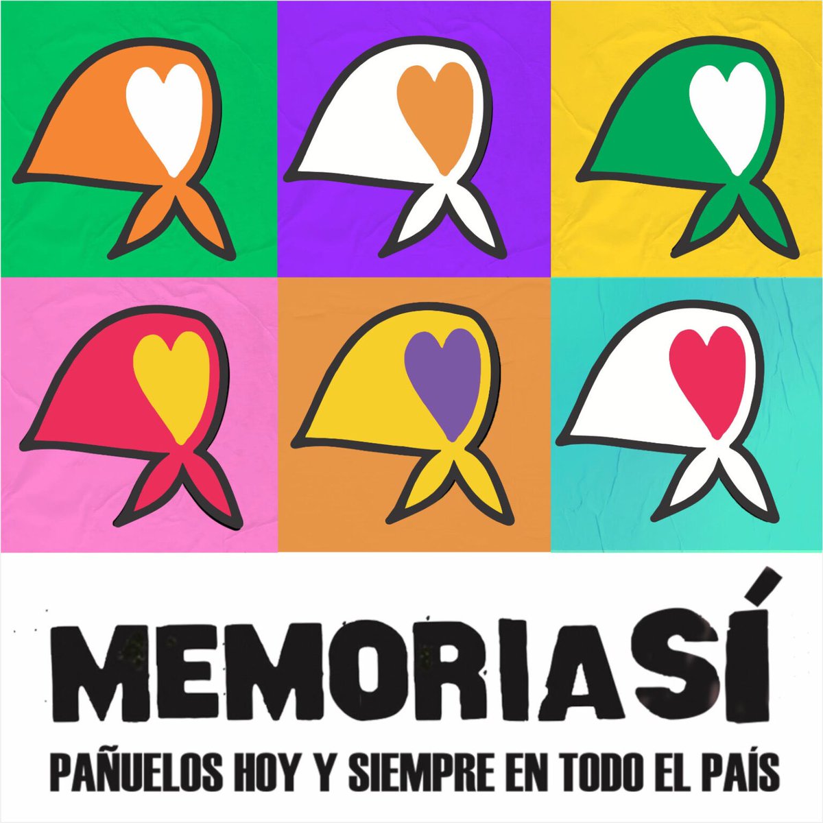 CatedraRico's tweet photo. el 24 de marzo, memoria sí

A 48 años del golpe, convocamos a organizaciones, escuelas y sindicatos a ponerle colores a los pañuelos con las luchas del presente y, el domingo 24, encontrarnos en las plazas de todo el país.

@CELS_Argentina @abuelasdifusion https://t.co/YX8vsEsOiM
