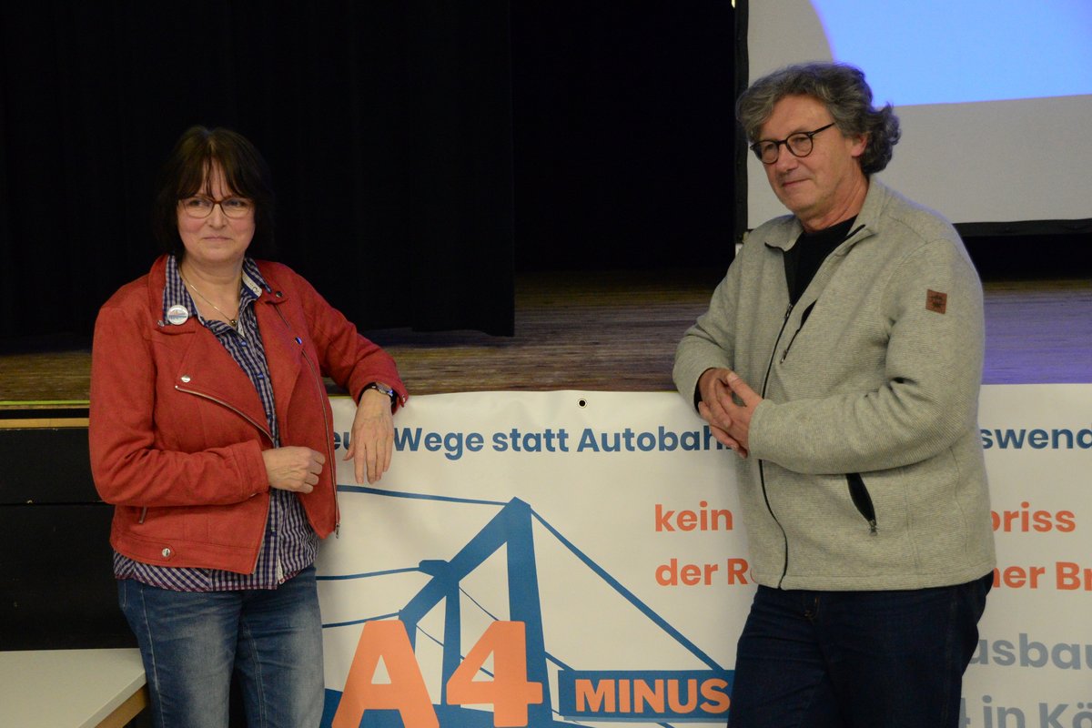 Noch immer verfolgt die #AutobahnGmbH die Verbreiterung der A4 im Kölner Süden incl. Abriss der intakten #RodenkirchenerBrücke. Die BI #A4minus stellt sich dagegen: r-mediabase.eu/die-rodenkirch…