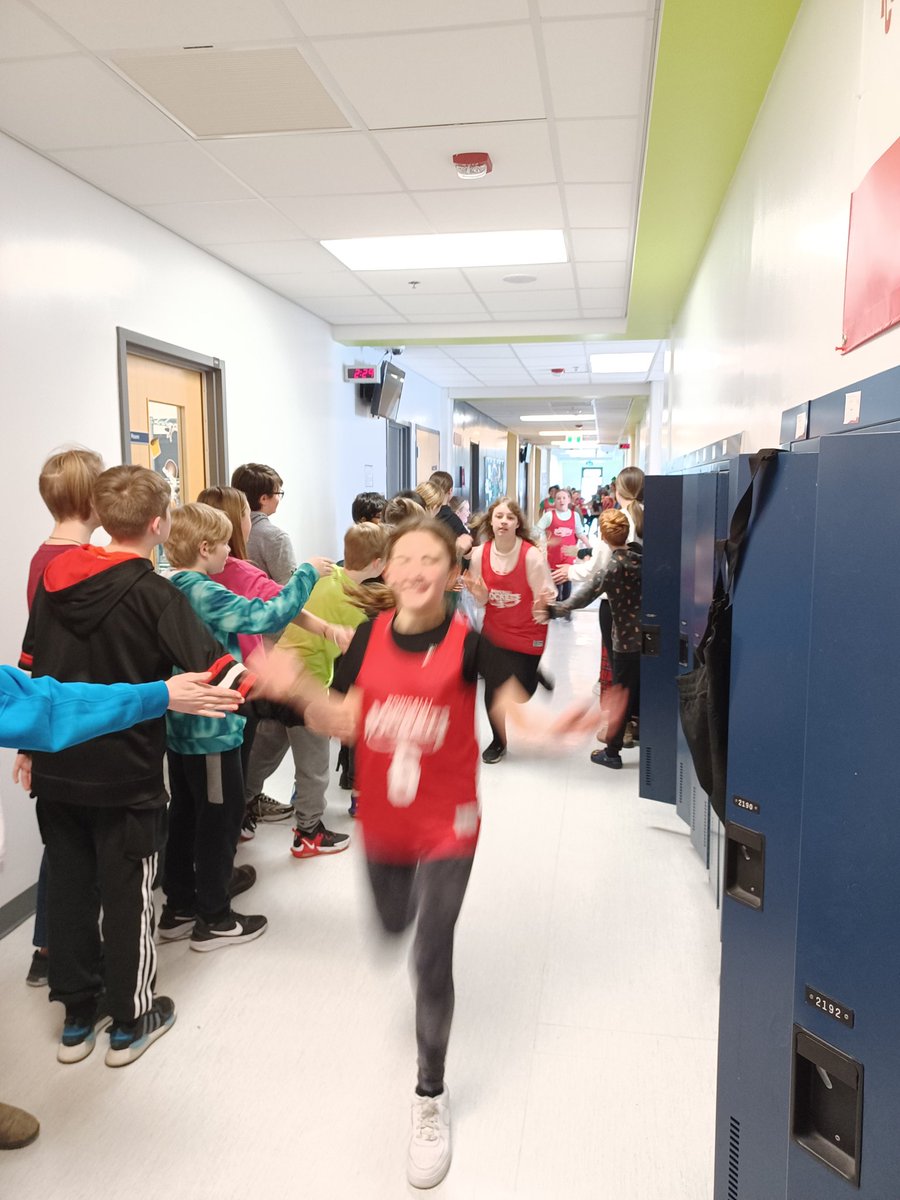 The highlight of playing school sports is the school parade around the school before provincials to "Eye of the Tiger " while the whole school cheers you on. Go Grade 5 Girls Basketball Rockets 🚀 <a href="/RoncalliSchool/">Roncalli Elementary</a>
