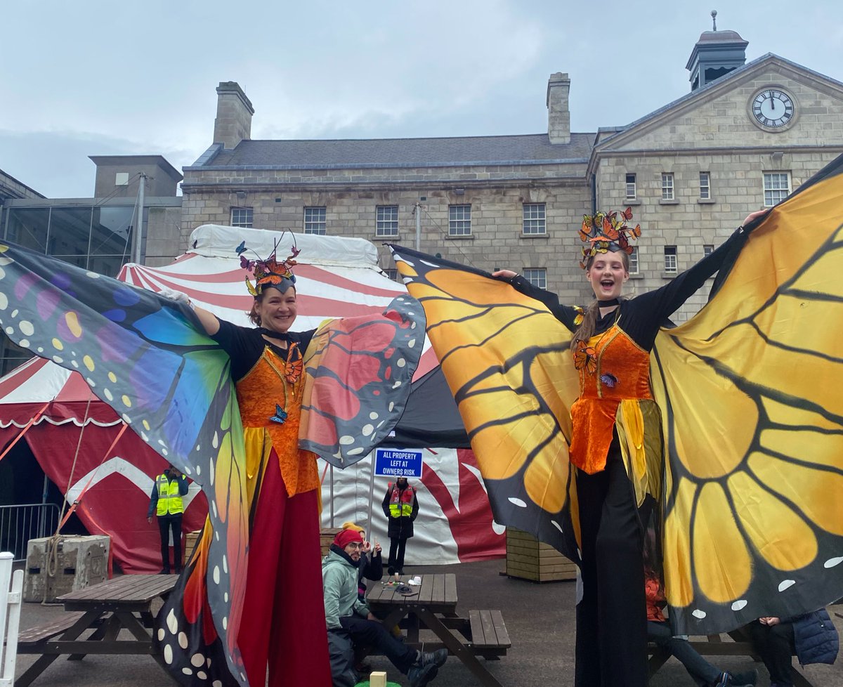 Festival Quarter doors are open!Showtime ✨✨✨ 📍@NMIreland, Collins Barracks