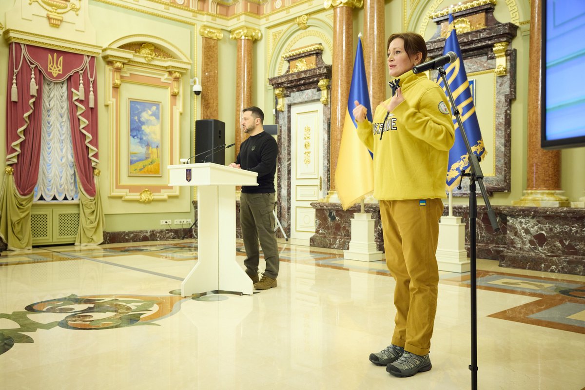 ZelenskyyUa's tweet image. I am honoured to congratulate our deflympians on winning the overall team medal count at the Winter Games for the first time in Ukrainian history.

I thank them all for their determination to win, their ability to overcome difficulties, and the respect that their victories have