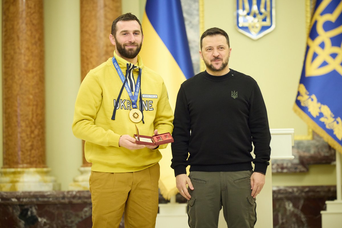 ZelenskyyUa's tweet image. I am honoured to congratulate our deflympians on winning the overall team medal count at the Winter Games for the first time in Ukrainian history.

I thank them all for their determination to win, their ability to overcome difficulties, and the respect that their victories have