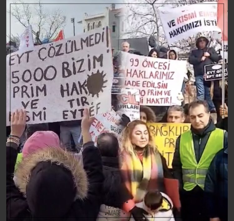 #EYTninSabrınıSınamayın
''PRİME TAKILAN OLMAYACAK'' denildi
*İNANDIK. BORÇLANDIK.

5000 Prim ve Kısmi Emeklilik haklarımız verilmelidir
#SandıktanSeyyanenÇıkacak
<a href="/isikhanvedat/">Prof. Dr. Vedat Işıkhan</a> 
<a href="/Akparti/">AK Parti</a> <a href="/MHP_Bilgi/">MHP</a> 
<a href="/herkesicinCHP/">CHP 🇹🇷</a> 
<a href="/iyiparti/">İYİ Parti</a>