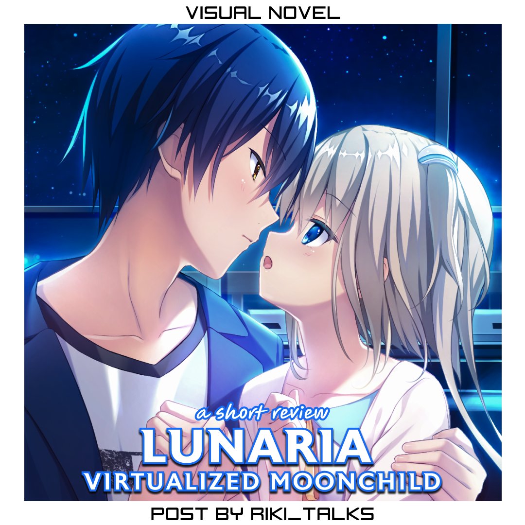 A short review on Lunaria Virtualized Moonchild. #visualnovels #key #lunaria #lunariavirtualizedmoonchild