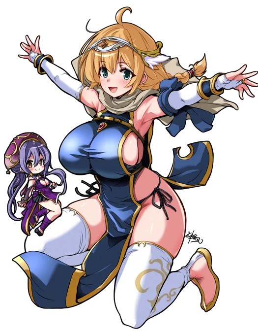 たいよろのクレアとミリア! 