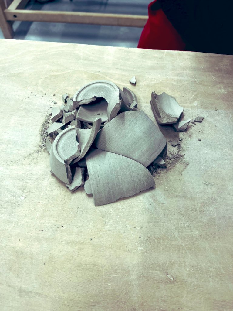 Spring is springing all over the place! @mac_birmingham on a Saturday is such a vibe! Love meeting our Artist Tutors and participants on courses, including a chap who smashed some pots he wasn’t happy with 😮 Apparently this is totally normal and means the clay can be reused!