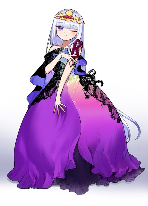 「dress tiara」 illustration images(Latest)｜5pages