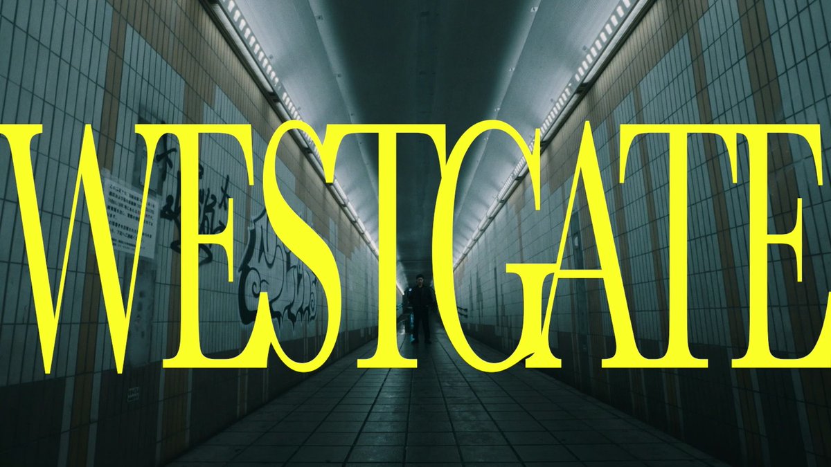 New tune “Westgate”⚫️🟡 MV is revealed now🎥⚡️ youtu.be/4YvVdZQaQC0?si…