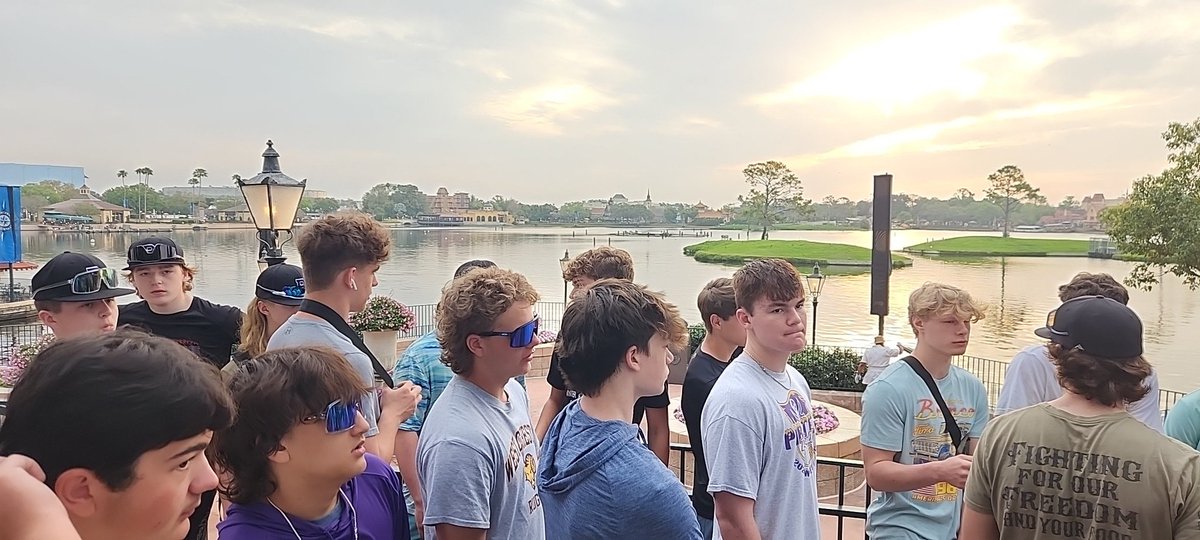 Morning from Epcot!!!