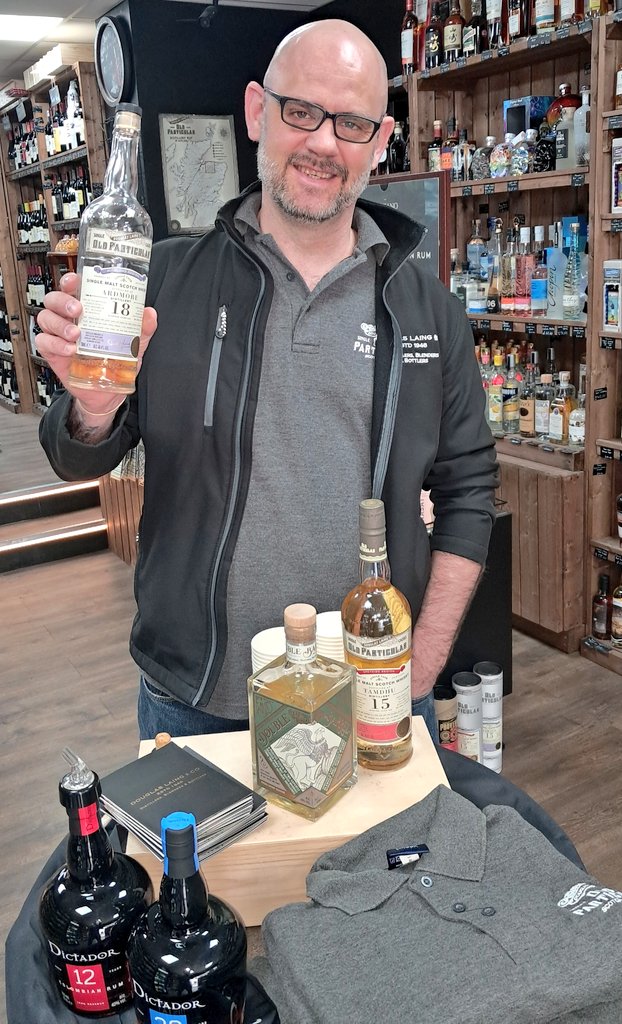 SpiritDecanter's tweet photo. We've got @DLaingWhisky instore today for a #free sampling of some of their brands. We've #OldParticular #SingleMalts #DoubleBarrel Blended Malt &amp; @DictadorRum

@LoveLeamington pop in a try! #weekendplans https://t.co/ZeUKQ3M6tj