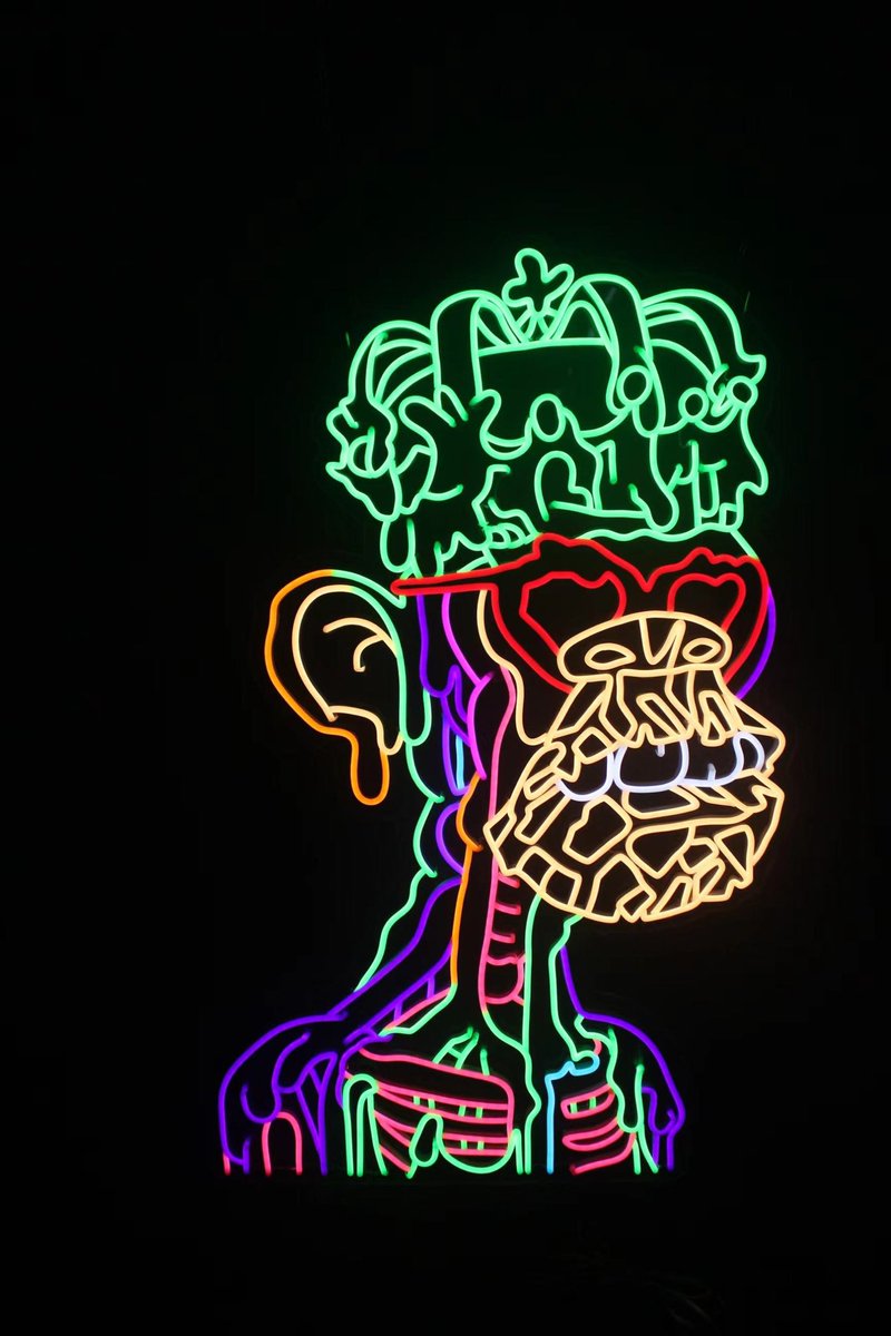 NeonApesYC's tweet image. GM! 

With all these new peeps joining the @BoredApeYC and all the veterans still here, the best way to commemorate your ape is to GET IT IN NEON! 

Have done over 550 for the community and I want to do YOURS! 

Hit me up for pricing and I promise it’ll be worth every penny!