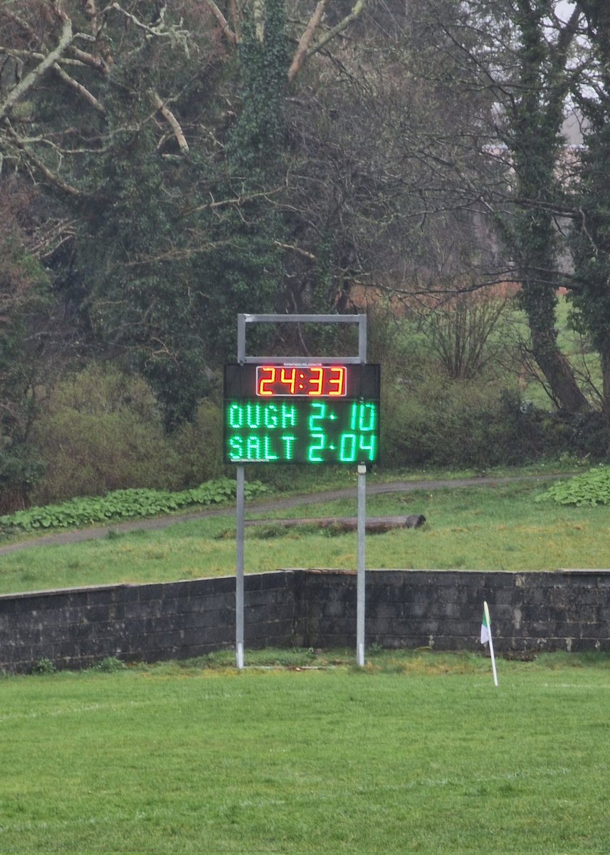 Incredible scoring in the 2nd half from both ourselves and @skgaa. @Galway_GAA Div 2 Lge