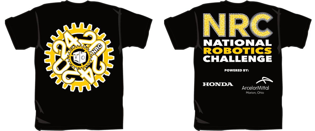 Make sure you order your 2024 NRC apparel before midnight on March 17! (Hats are BACK!)

On-site sales will be very limited, so get your order in to be sure you and your students get the sizes you need.

companycasuals.com/NationalRoboti…