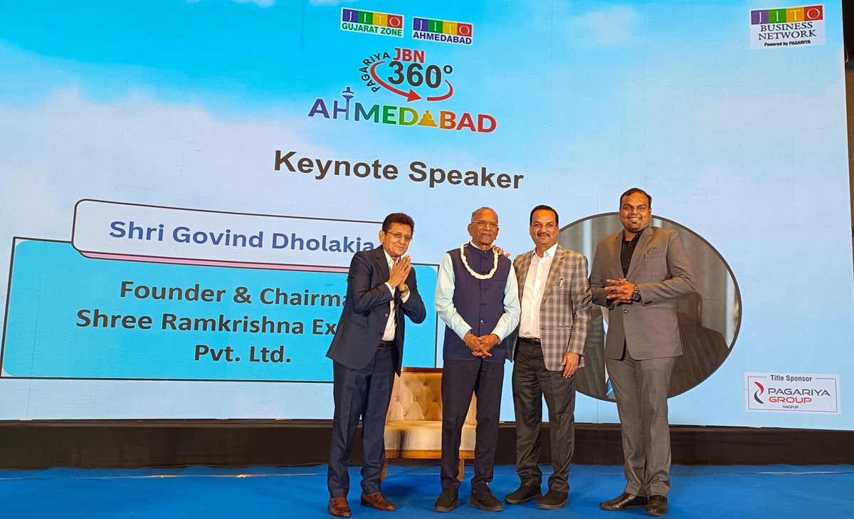 GovindLDholakia's tweet image. Today, I had the opportunity to share my life journey and experience with the remarkable audience at JITO, Ahmedabad. It was a wonderful opportunity to engage with brilliant minds. Together, let's continue to shine bright and work towards a stronger future for Bharat.
#purewisdom