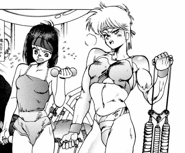 UnseenOps's tweet photo. When people say "return" I assume they mean to the way that Masamune Shirow used to draw girls in the 1980's https://t.co/VSoN12Xr8r
