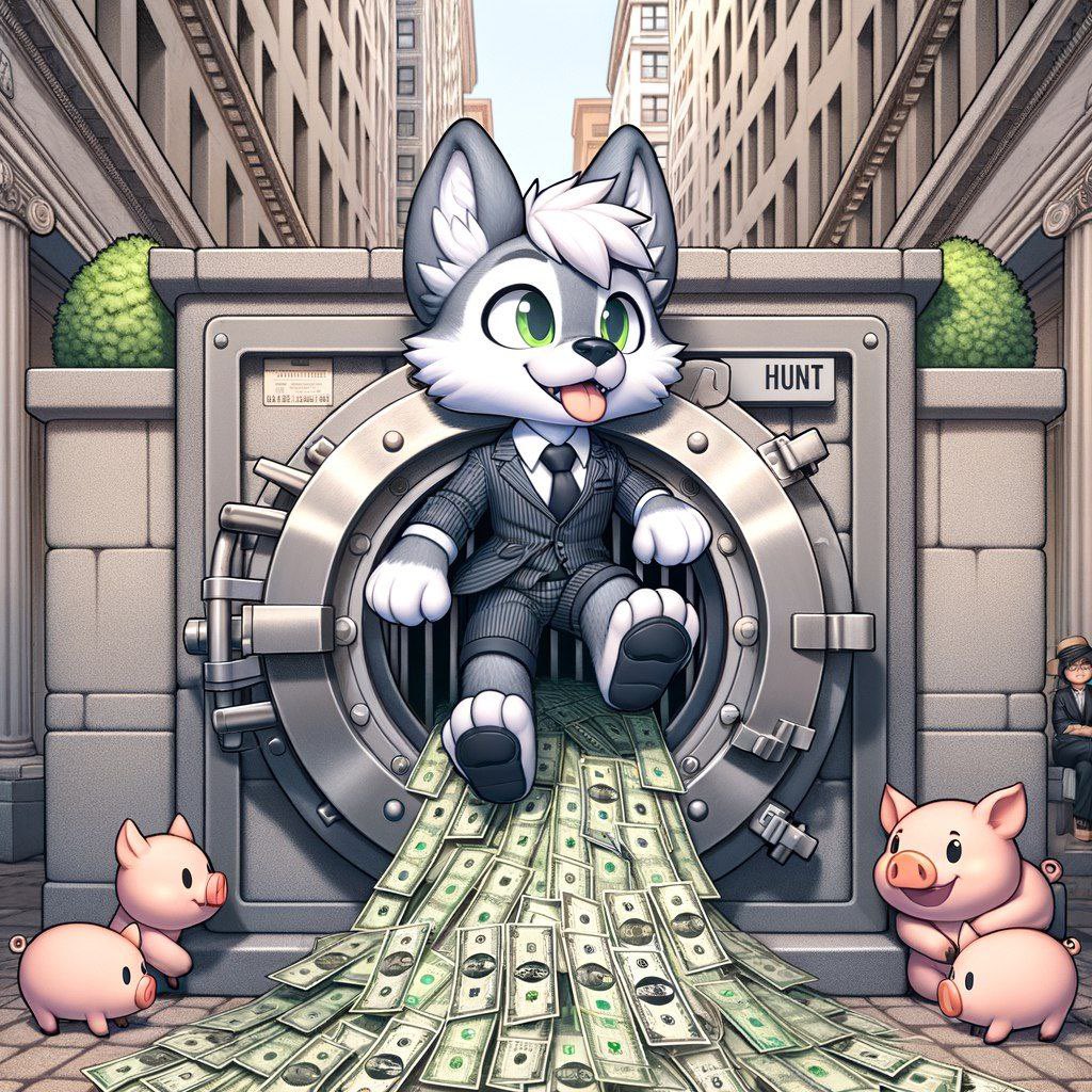 Wolves …. Ready for another chance to double your holdings? 

- follow us
- retweet and tag 3 friends
- post your wallet in the comments

Sunday 17th March 8PM UTC we will select one winner and double his holdings (pooled $HUNT are included and do not need to be withdrawn)