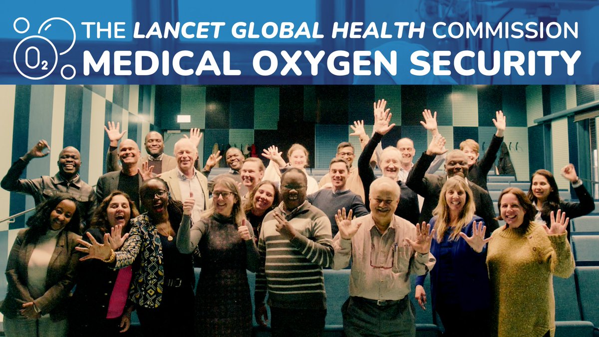 What a week! @LancetGH #Oxygen Commissioners met @karolinskainst 🇸🇪with a vital goal - to ensure no patient dies for lack of access to medical oxygen now or during next respiratory #pandemic 🙏@CarinaTKing & @stefanswartpet for hosting #InvestinOxygen #SDGs #UHC #PandemicAccord
