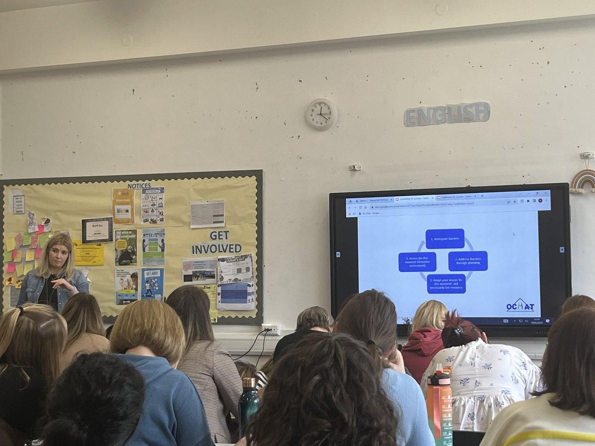 Planning adaptive teaching includes anticipating what will go wrong and barriers to learning (expect failures). Some pupils just need more rungs on the ladder to help them learn (nice analogy for adaptive teaching). By <a href="/ModernCassie/">Cassie Young</a> as #rEDBrum