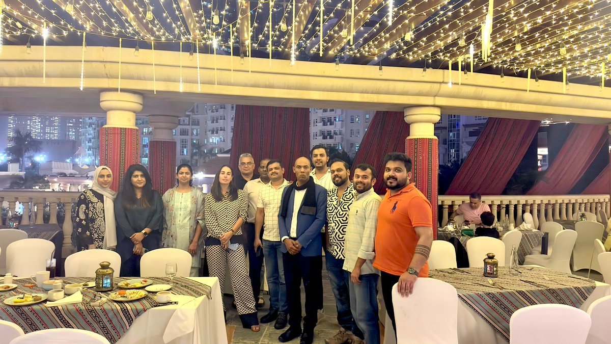 Ramadan Mubarak from our team to yours!

Time to gather for a heartwarming #IFTAR dinner. Great food, even greater times, with the best team 🍽️✨

📍Pergolas Restaurant, Downtown Dubai