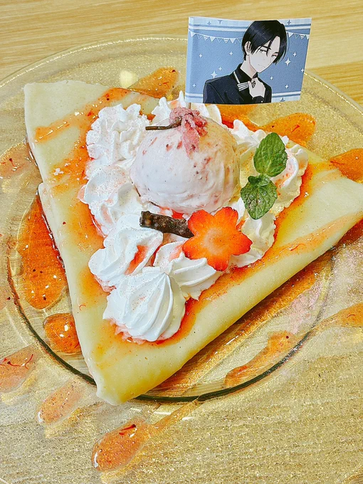 皆さんコラボカフェのお写真ありがとうございます!楽しんでいただけて本当に嬉しいです⸜(*ˊᵕˋ*)⸝私も先日伺いまして、個人的イチオシのヤマトのクレープ食べてきましたパネルにサインを書かせていただいたので、これから行かれる方は宜しければ見てみてください#emocafe #君には届かない 