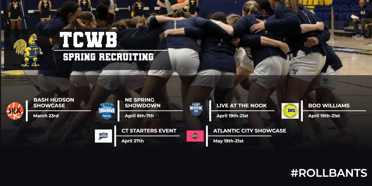 Looking for us this spring? Check out where we will be heading as we hit the road to find some #FutureBants! Want to be seen? Make sure to send us your schedule & fill out our recruiting questionnaire by clicking the link in our bio! #Family #Together #RollBants