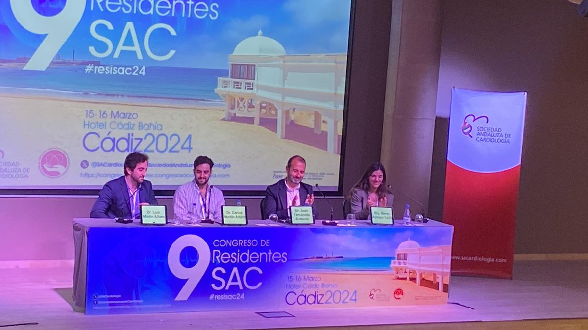 🏅Momento de la clausura de este exitoso 9º Congreso de Residentes de la Sociedad Andaluza de Cardiología. #resisac24