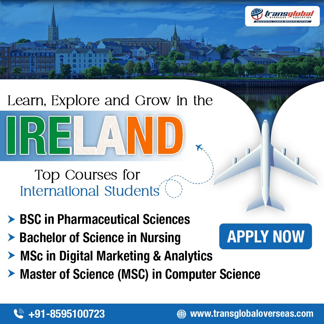 transglobaldl's tweet photo. Study, Explore, and Grow...in Ireland! 🇮🇪

Top-ranked programs, stunning scenery, and an unforgettable experience. ️

Apply Now! 
#StudyAbroad #Ireland #DreamBig #irelandvisa #studyabroad #abroadvisa #irelandstudy #studyireland #irelandadmission https://t.co/j67RH1j76a