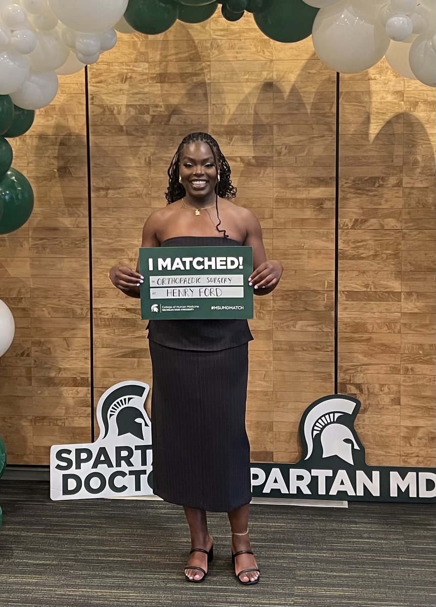 Tamaran(dobra) Ogeh, MD (@dobraogeh) on Twitter photo Next stop: <a href="/HFHOrthoRes/">Henry Ford Hospital Orthopaedic Residency</a>
So grateful to my community and the generosity of so many who have gone before me 🤍
From Lagos, Nigeria —> the OR 🦴
#orthotwitter #orthomatch #MedTwitter #Match2024 #MatchDay Next stop: <a href="/HFHOrthoRes/">Henry Ford Hospital Orthopaedic Residency</a>
So grateful to my community and the generosity of so many who have gone before me 🤍
From Lagos, Nigeria —> the OR 🦴
#orthotwitter #orthomatch #MedTwitter #Match2024 #MatchDay