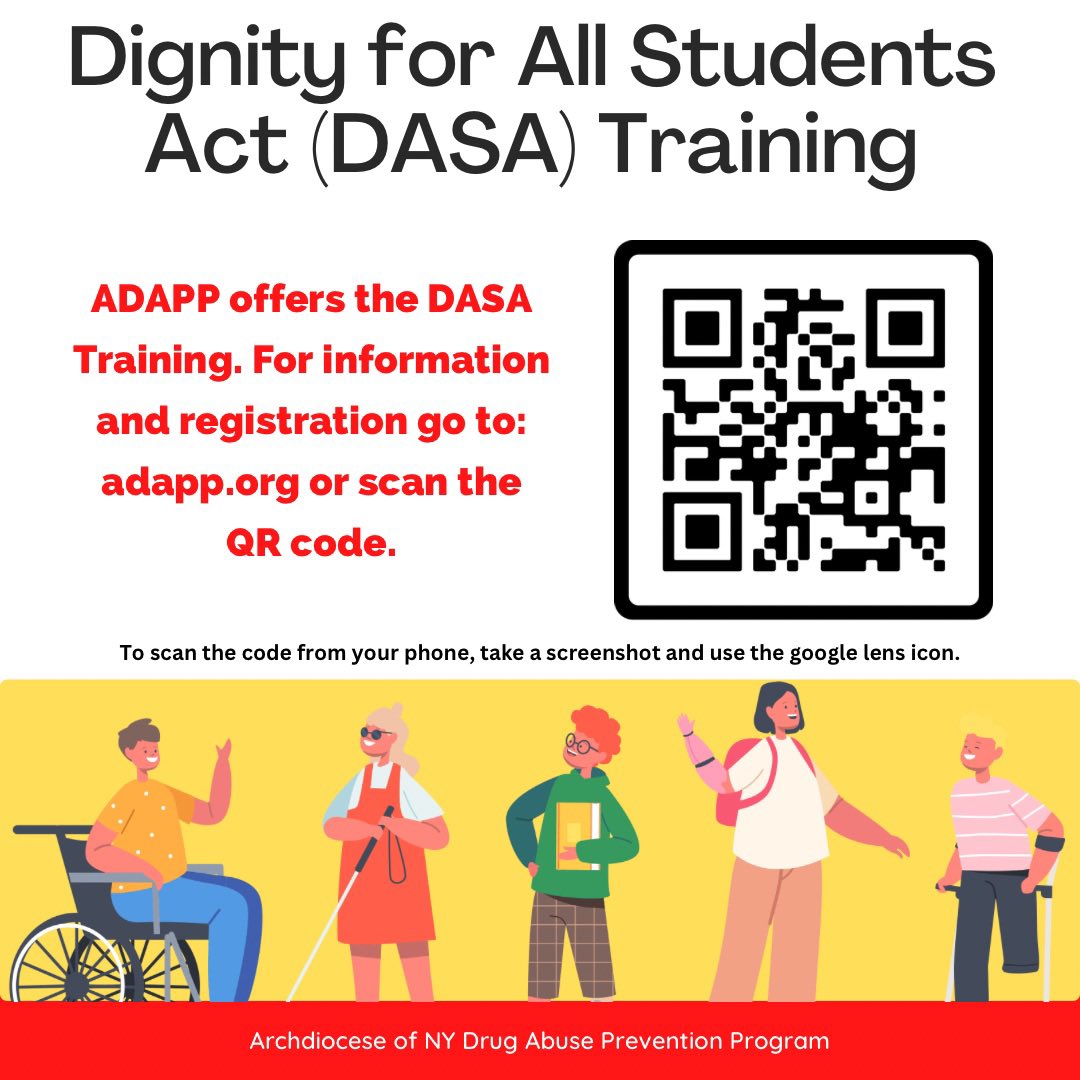 adappny's tweet photo. ADAPP offers the DASA Training. Go to https://t.co/C9Jn78jUKN for info and registration! https://t.co/14EZhzbrV0