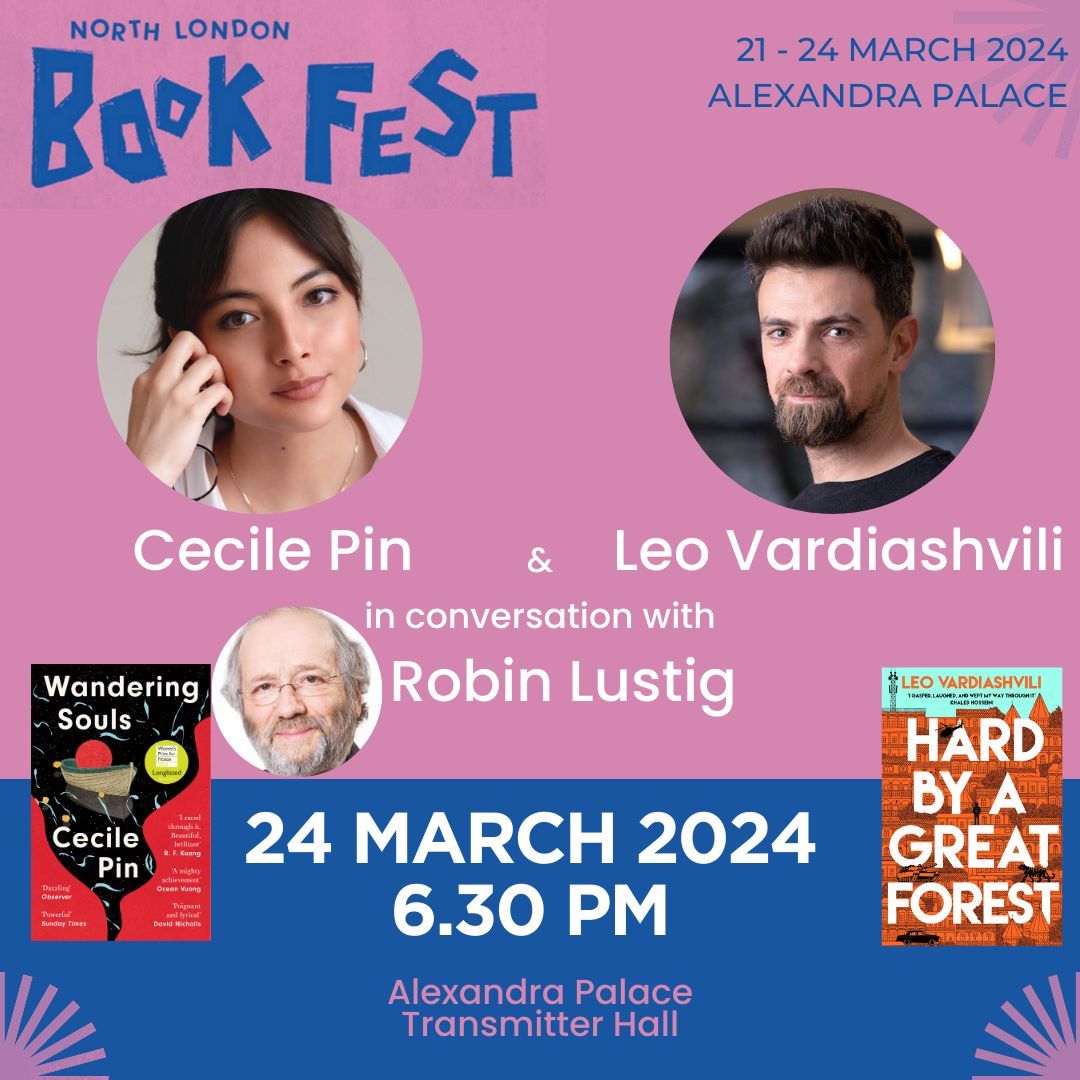 We have a real treat for you: Two debut novelists already gaining critical acclaim. @L_Vardiashvili and @CecilekvPin will be in conversation with @robinlustig. 🎟️ Book here: buff.ly/3ukiJP6 @yourallypally @gowerst_books @BloomsburyBooks @4thestatebooks @rcwlitagency