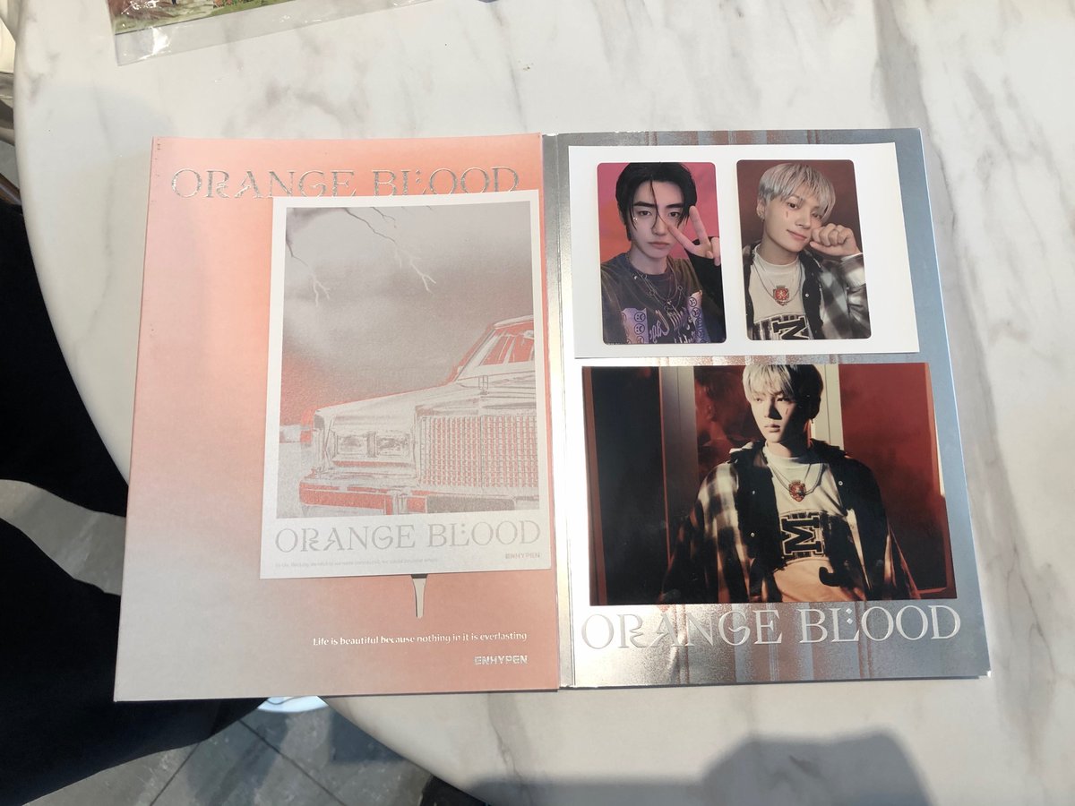 akiyahmitsu's tweet photo. thank you so much @3NTERN4LS for giving me a sealed orange blood album. (walang palya circle  namin laging may nauuwing merch tuwing pa-cse niyo) see you soon again. JAY CSE NA NEXT!!! 🧡 https://t.co/AynBipvikr