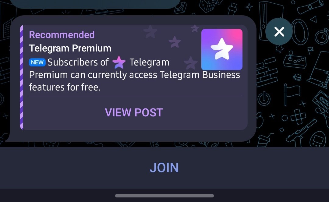 Shlonishwa's tweet photo. @telegram This is absolutely terrible and frustrating. It's invasive to promote your Premium ad on someone's channel without their permission, showing no regard for the channel owner's relationship with their subscribers. 🚩🚩🚩 https://t.co/E9X6lUWiDe