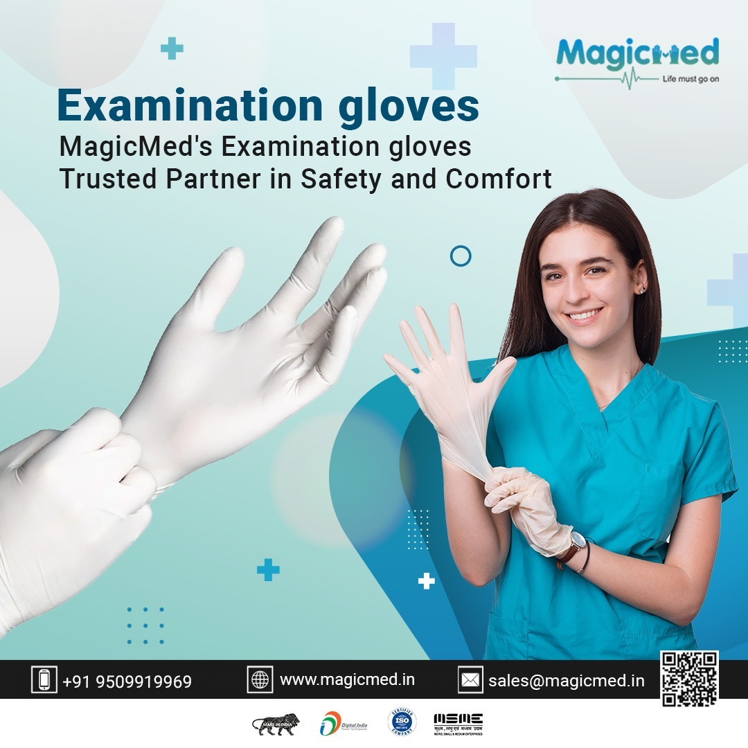 magicmed24's tweet photo. Get Magicmed's Examination Comfortable Gloves. #magicmed #examinationgloves #bestforhealth #medicalequipment 
Order with us today
9509919969
sales@magicmed.in https://t.co/d2gFHFpyoe