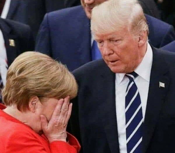 Trump: Hitler was from Germany. Merkel: No, Hitler was from Austria. Trump: Then why are there no photos of him with kangaroos? Merkel: That's Aust,... Trump: Or boomerangs?