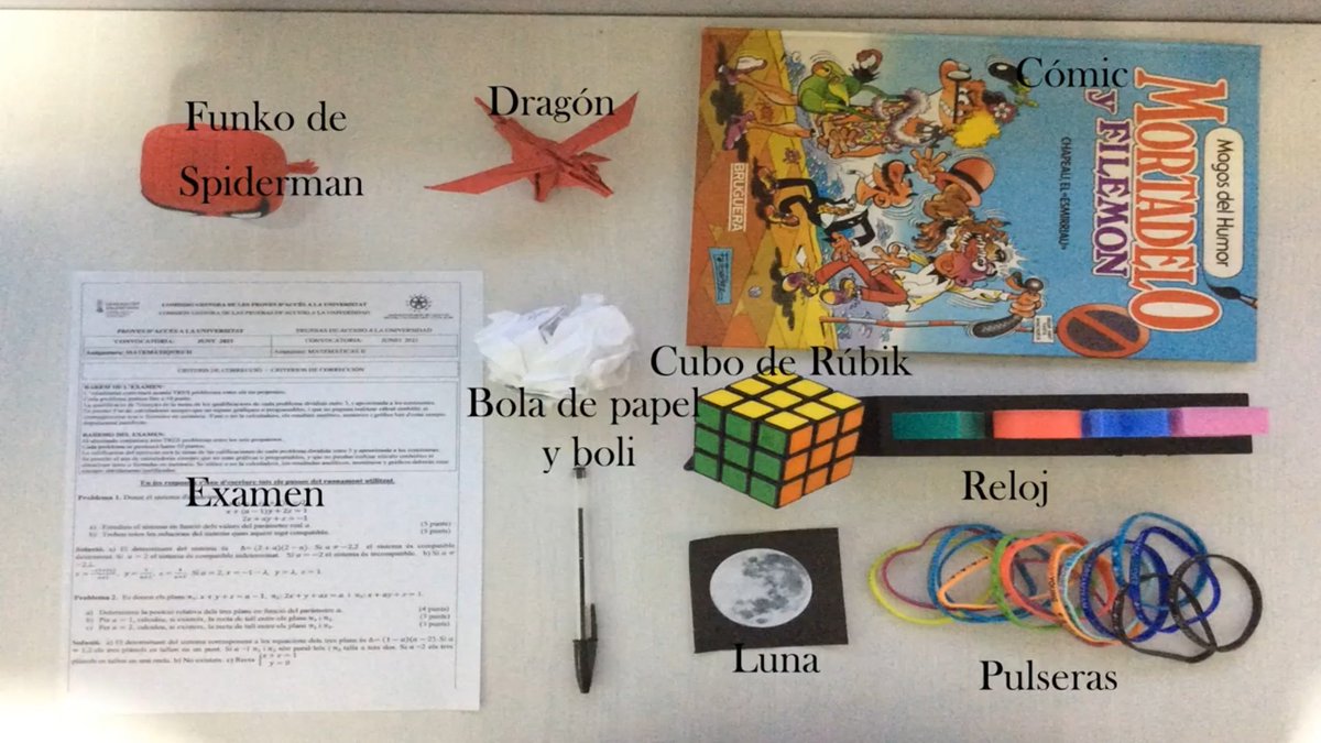 EstherLeft's tweet photo. Me lo apunto como alternativa al #KnollingLiterario. En clase hacemos esto último y luego montan un vídeo explicando el porqué de cada objeto. Este es el de #Invisible, de @Eloy__Moreno ¡¡Gracias por la idea!!
#IESAlbal 📚😎 https://t.co/qOZfh9gqEi