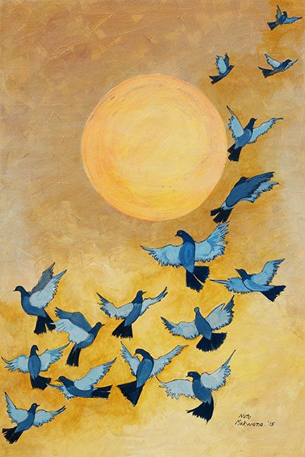 ElliottBlackwe3's tweet image. “As birds' wings beat the solid air without which none could fly so words freed by the imagination affirm reality by their flight.” 
― William Carlos Williams
(art by Natu Makwana)