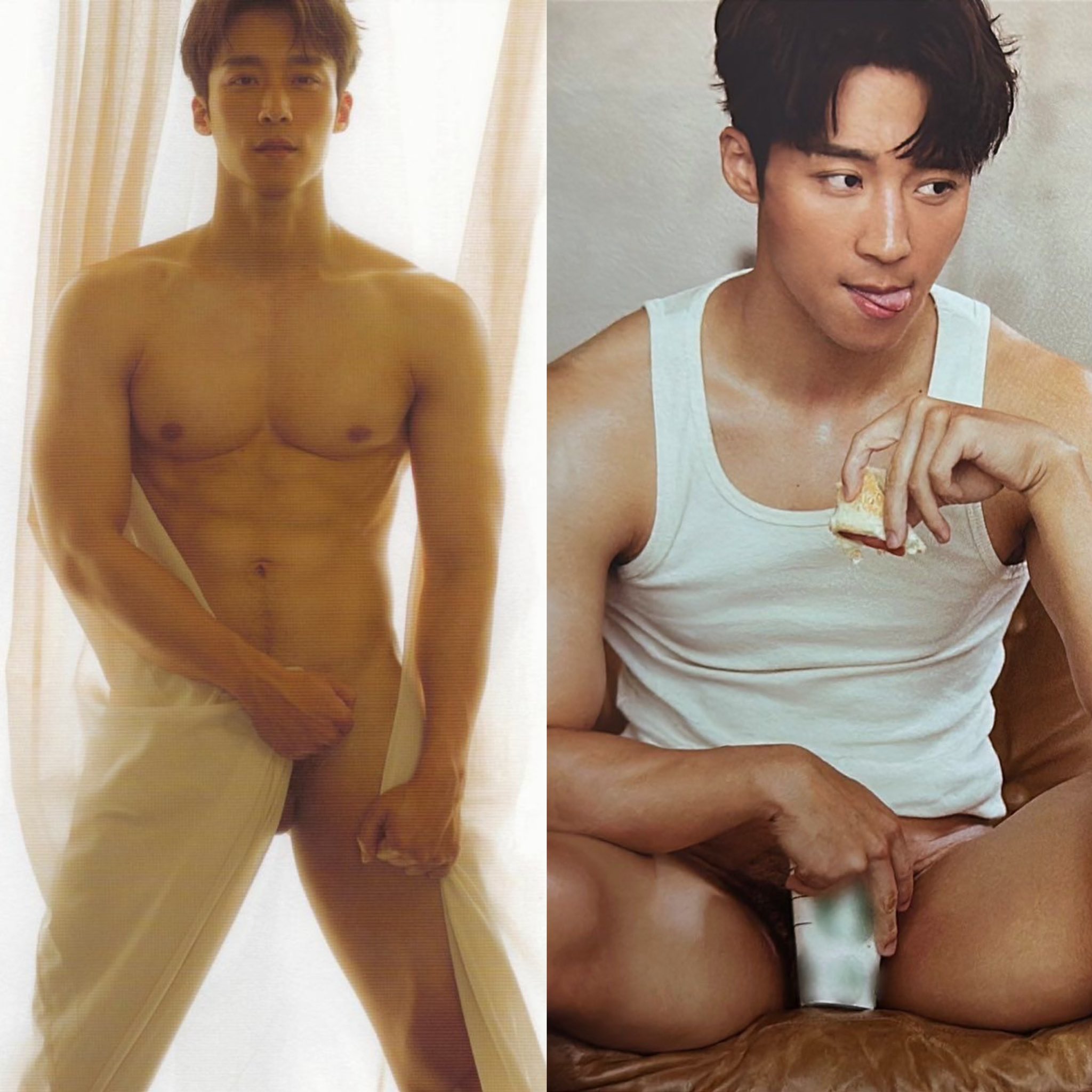kpop男明星ps合成 露屌 