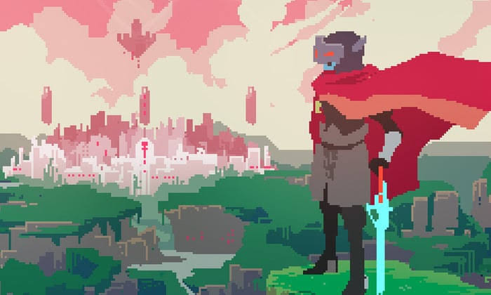 DavidLink64's tweet image. Still can&apos;t believe they took metroidvania game and made roguelike u.u even the pixel art 

As much positive reviews it gets am passing staying Whit the original
#hyperlight #indiegame