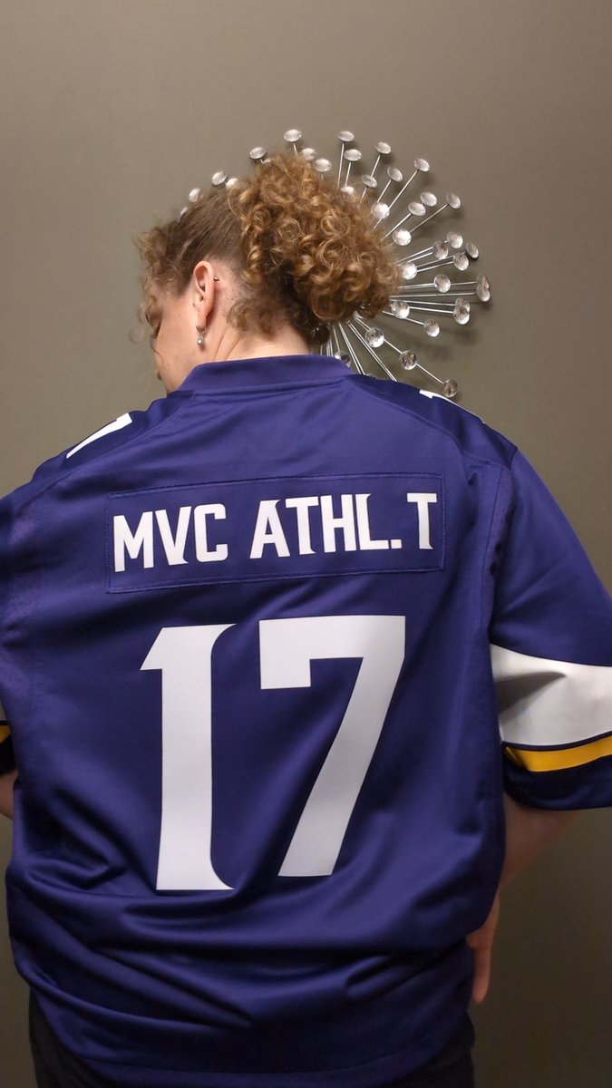 b_fedor17's tweet photo. Tonight I received the most thoughtful and amazing gift from all of the MVC, an MVC Athletic Trainer Jersey. I cannot thank the team for all that they have done for me. Thank you too Twin Cities Orthopedics for the support that allows me to do it all!
With all my love,
Brittany https://t.co/mGhTv9jMH8